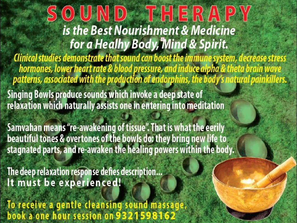 Sound Therapy Wisdom: Nourishment for Body, Mind & Spirit