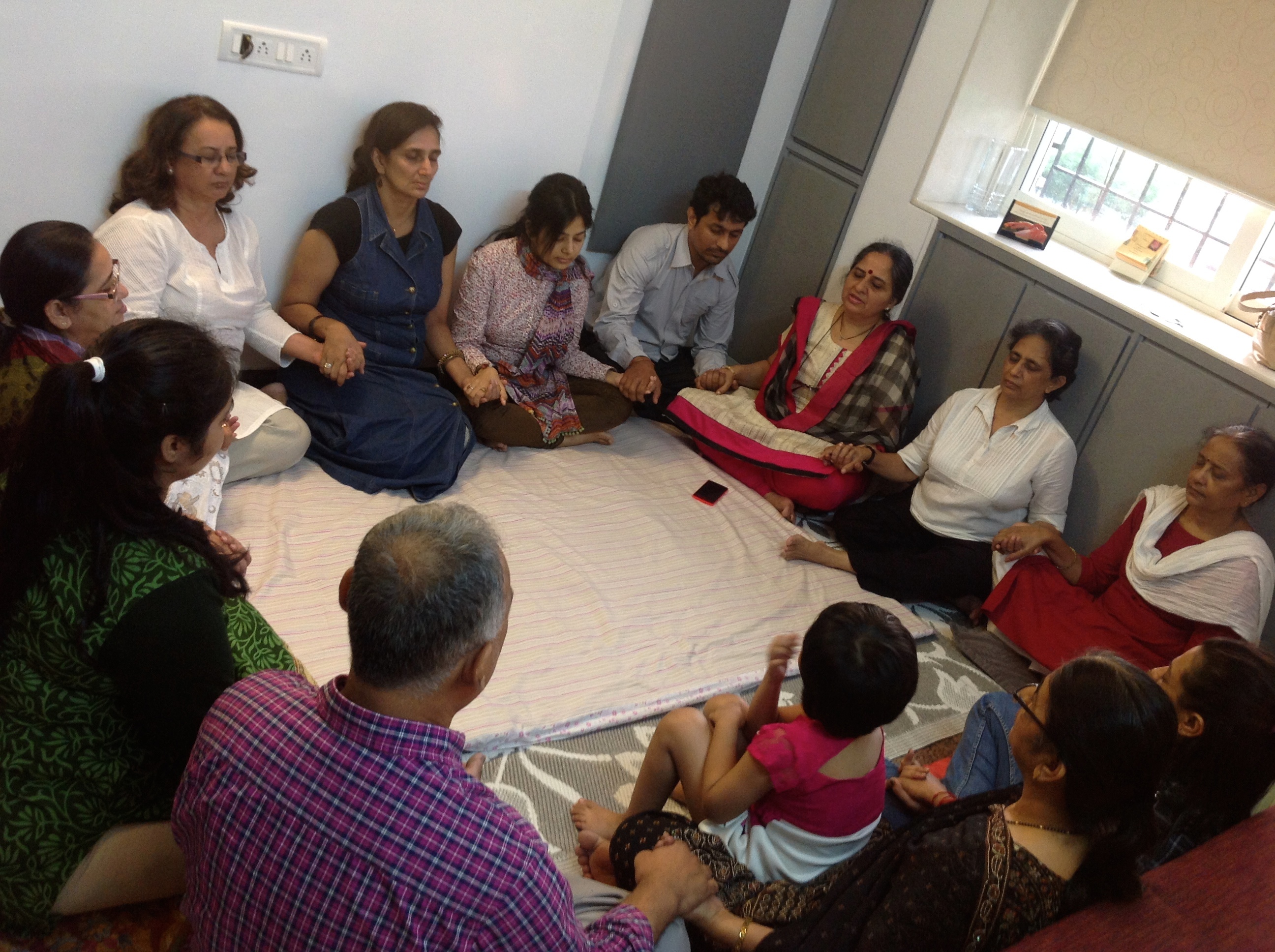 Meditation Group Circle